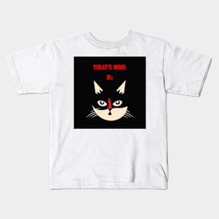 The Mood Cat Collection: Mood Two Kids T-Shirt